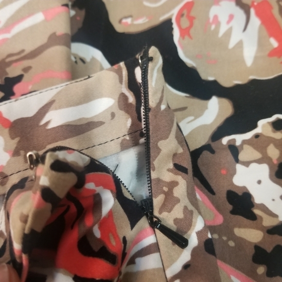 Christopher&Banks Pleated Floral Knee Length Skirt - Picture 10 of 11